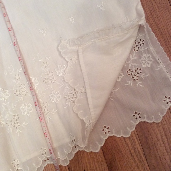 Vintage Val Modi 1/2 eyelet lace slip - Picture 8 of 8